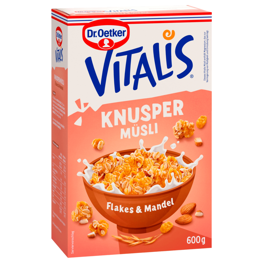Dr. Oetker Vitalis Knusper-Flakes 600g